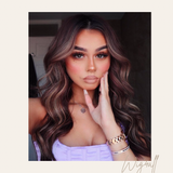 BROWN 100% Brazilian human hair