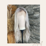 Emy , human & synthetic hair wig